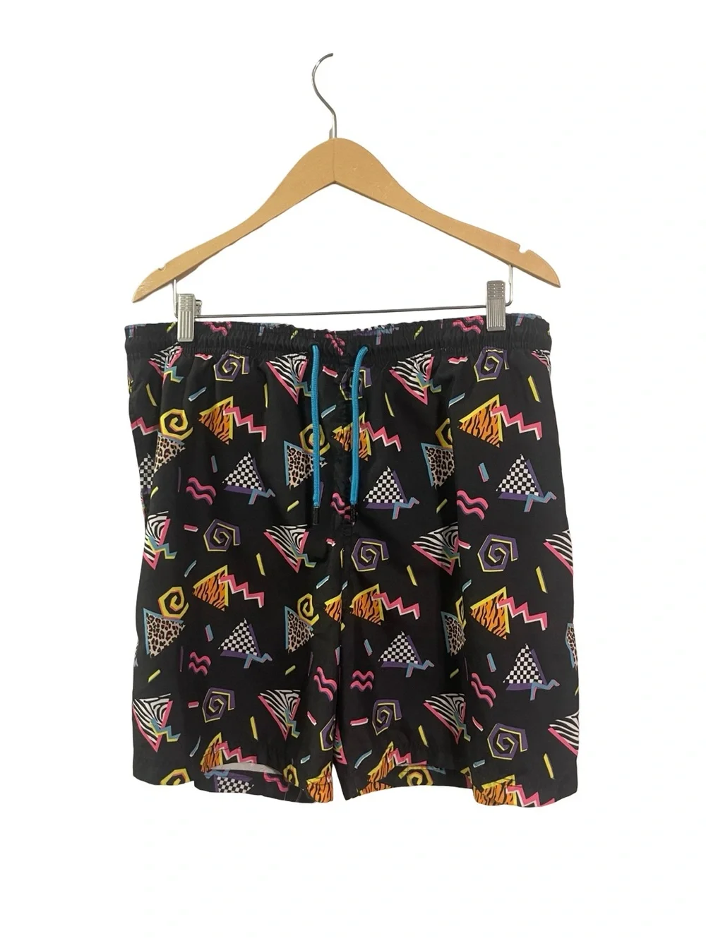 Brother Threads XL Retro Geometric Matching Swim Set Beach Resort